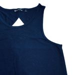 Athleta Breezy Tank Cutout Navy Blue Photo 3