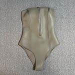 SKIMS  Rubberized Scuba Swim One Piece Strapless Swimsuit Photo 3