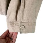 Charter Club Luxury 100% Linen Jacket Button Front in Beige, Size 3X Photo 8