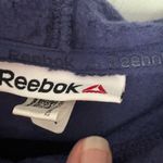 Reebok Classic  Blue Hooded Hoodie Sweatshirt Sweater Size Large Long Sleeve Photo 2