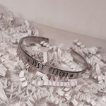 Just Peachy Bracelet Cuff Silver Photo 0