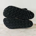 Birkenstock Gizeh Shiny Black Birko-Flor Slide Slippers - 37 EU Photo 9