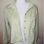 American Eagle Light Green Corduroy Jacket Photo 0