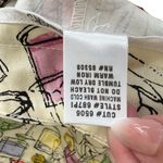 NWT Fibers by Barbera Lesser Women’s Cocktail Print Cropped Pants Size 4 Photo 6