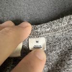 Gap Dress Womens Medium Gray Long Sleeve Knit Swing Light Grey Marled Casual Photo 3