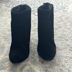 Guess Velvet Bedazzled Booties Black 9 Photo 3