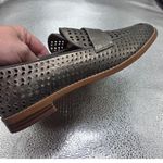 Franco Sarto  Hudley 2 Loafer Tan Perforated Leather 8.5 M Metallic Greenish Photo 6