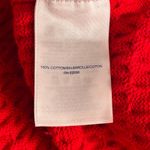 Lands' End  Cable Knit Turtleneck Sweater Red 2X Photo 9