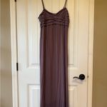 Y2K Purple‎ Maxi Dress Purple Size L Photo 2