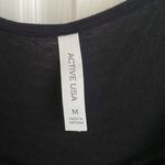 Active USA  Women’s Black Tank Top Photo 3