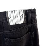 Snacks Mother 27‎ The Fun Dip Slice Denim Maxi Skirt Late Night Lick Faded Black Size 4 Photo 8