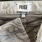 Paige Mid-Rise Skyline Ankle Peg Gray Jeans, 31 Photo 7