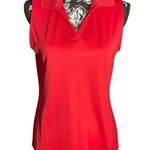 Antigua Women’s Vibrant Pink Sleeveless Polo Size Medium Photo 0