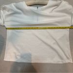 MELLODAY  Classic White Short Sleeve Top Photo 3