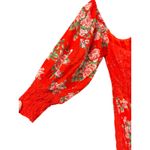 NWT We are HAH Maiden Memphis Prairie Boho Bustier Corset Dress Size Medium Red Photo 13