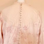 Ivy City Co Pink /Blush Floral Tulle Long Sleeves Ruffle Maxi Dress. Size 1X Photo 7