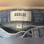 AGOLDE  Women's Light Blue Straight Leg Mia Jeans‎ Organic Cotton Photo 2