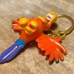 Disney Vintage 1992 Rare  Aladdin Lago Parrot PVC Figure Keychain Photo 7