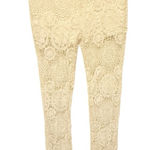 Raga  White Lace Shorts with Sheer Lace‎ Pants Overlay nwot Photo 0