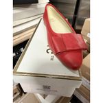 BluBlonc Maya Red Leather Pointed Photo 1