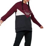 Adidas Originals Trefoil Colorado Knit Colorblock Sweatshirt Woman’s Size XS Photo 1