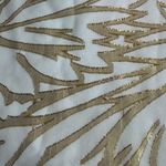 Lilly Pulitzer 4 Gold Ivory Silk Caftan Dress Palm Burst Bridal Resort Cocktail Photo 11