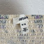 Aerie  Ready To Ruffle Floral Mini Skirt Smocked Tiered Size Medium Photo 2