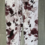 Z By Zella  Womens Leggings Paint‎ Splatter 7/8 Length High Rise S Photo 0