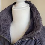 LL Bean Downtek Duck Down Fleece Lined Mock Neck Lightweight Jacket Black Photo 3