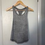 Lululemon Long Distance Tank Top. Size: 4. Color: Sheer Luon Pebble Jacquard. Photo 3