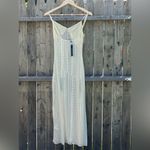 Motel Rocks  Kehlani Sheer Midi Dress In Cream Lace. NWT Photo 13