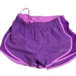 Nike Super cute women purple colored trim  Dri-Fit shorts size small Photo 0