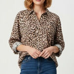 Johnny Was  Calme Animal Print Size X-Small NWT Photo 0