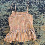 Angie Colorful Striped Tank Top Photo 1