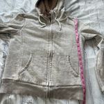 Uniqlo  Sherpa Lined Zip Hoodie Heather Gray Women’s XS Faux Fur Fleece Jacket Photo 11