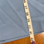 Vintage 1970s Bow Tie Shirt Dress Blue Size M Photo 6