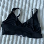 Calvin Klein Black V-Neck Bralette Photo 1