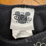 Disney Catalog vintage Winnie the Pooh Embroidered Black Maxi Dress Size Large Photo 3