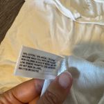 A New Day NWOT Plain White Ribbed T-Shirt Photo 3