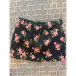 Wild Fable  Corduroy Floral‎ Print Mini Skirt Women's Size 12 Casual Cute Photo 4
