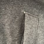 James Perse Hooded Coat Womens Sz 4 Grey Double Breasted Sweatcoat Photo 7