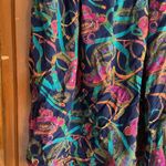 Vintage Kara & Co Amazing Multicolor Stretched Skirt/ 2 Side Pockets Multiple Size 14 Photo 5