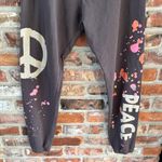 Natural Life  Quinn Peace Graphic Charcoal Jogger Sweatpants, M Photo 5