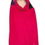 Mexican Embroidered Peasant Blouse Floral Ethnic Authentic Pink Purple Top Sz M Size M Photo 4