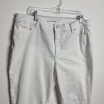 Talbots  Flawless Slim Ankle White‎ Jeans Size 16 Petite Photo 5