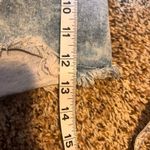 Indigo Rein  Denim Shorts‎ Distressed Frayed Hem Acid Wash Blue Size 11 Photo 4