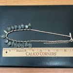 Ny Collection NY Signed Smoky Quartz Briolette Cut Teardrop Rose Gold-tone Beaded 18” Necklace Photo 7