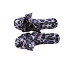 Rachel Zoe ‎ Women's Animal Print Slipper Sandal With a bow Sz 10 Photo 3