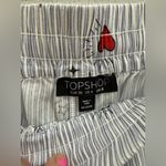 Topshop Long 2 Piece Collar Button Down Pajamas Set Hearts Size 4 Photo 2