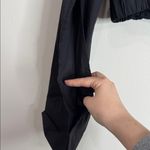 ZARA  Black Long Sleeve Wrap Design Poplin Cropped Wrap Blouse Top size S Photo 7